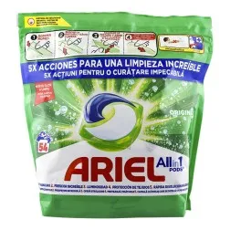Detergente Ariel Pods Todo en 1 Original 54 cápsulas 2