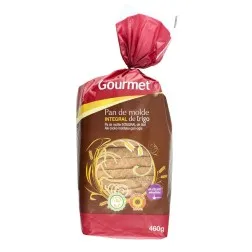 Pan de molde integral de trigo con corteza Gourmet 460 g 2