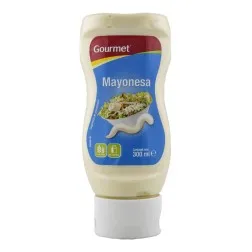 Mayonesa sin gluten sin lactosa Gourmet bote 300 ml 2