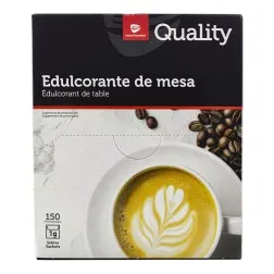 Edulcorante de mesa Quality caja 150 sobres de 1 g 2