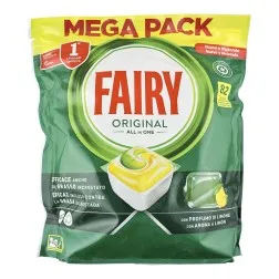 Lavavajillas Fairy Todo en uno Original aroma limón bolsa 82 cápsulas 2