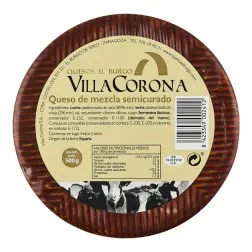 Queso semicurado mezcla Villa Corona 500 g 2