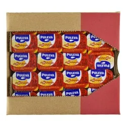 Mantequilla sin sal Puleva tarrina 10 g caja 100 monodosis 2