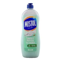 Lavavajillas Mistol Balsam aloe vera botella 650 ml 2