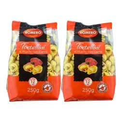 Tortellini al huevo con carne Romero pack 2x250 g 2