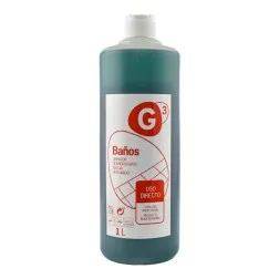 Limpiador desincrustante antical perfumado para para baños G3 botella 1 litro 2
