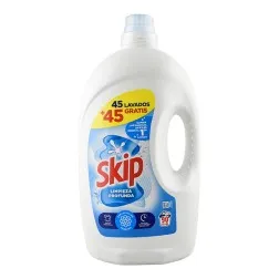 Detergente líquido Skip Limpieza Profunda 90 lavados botella 4.05 litros 2