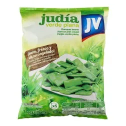 Judías verdes planas troceadas JV bolsa 1 kg 2