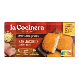 San Jacobos jamón y queso La Cocinera caja 388 g 2