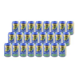Cerveza con zumo de limón sin alcohol sin azúcar Ambar Radler Triple Zero 33 cl pack 24 latas 2