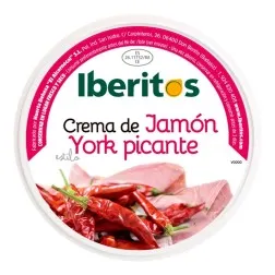 Crema de york picante sin gluten Iberitos lata 140 g 2