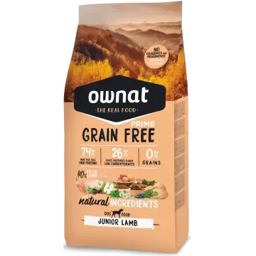 Ownat Prime Grain Free Junior Lamb - 12 Kg 2