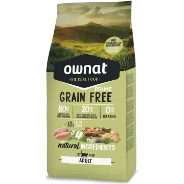 Ownat Cat Prime Grain Free Adult Chicken & Turkey - 3 Kg