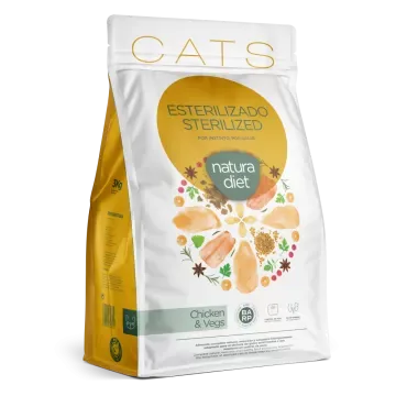Natura Diet Cats Sterilized Chicken - 3 Kg 2