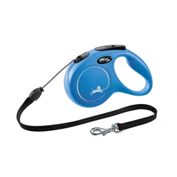 Flexi Correa Extensible de Cordón New Classic Azul 2