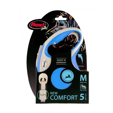 Flexi Correa Extensible de Cinta New Confort Azul 3