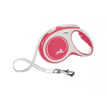 Flexi Correa Extensible de Cinta New Confort Rojo 2