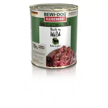Bewi Dog Lata Rico en Venado (Wild) - 400 gr 2