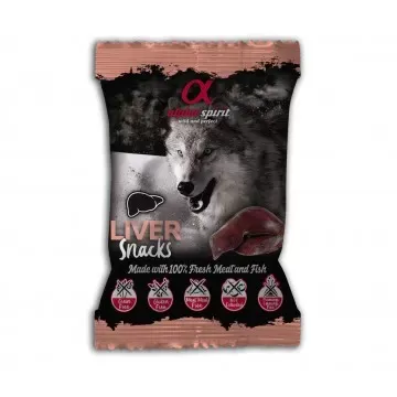 Alpha Spirit Snacks para Perros 50gr - Hígado 3