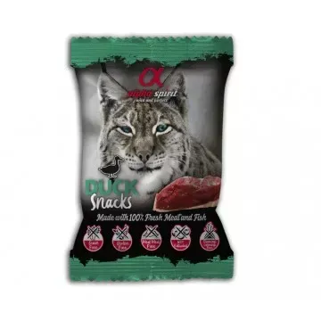 Alpha Spirit Snacks para Gatos 50gr - Pato 2
