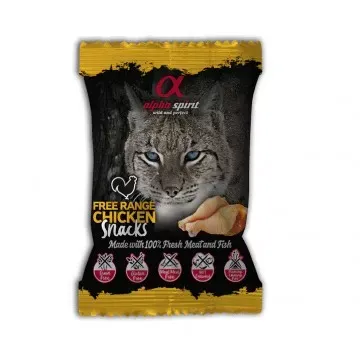 Alpha Spirit Snacks para Gatos 50gr - Pollo de Corral 2