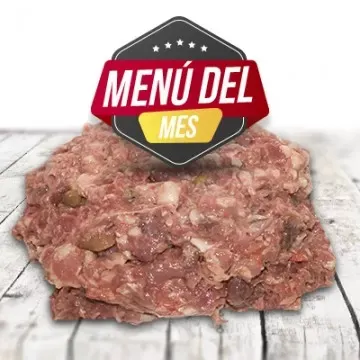 Dieta Barf Nutricione Menu del Mes - 15 Kg 4