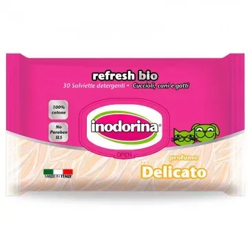 Inodorina Toallitas Refresh BIO  30 Toallitas 2