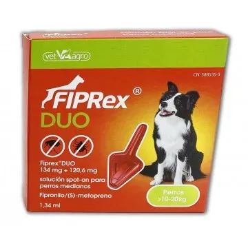 Fiprex Duo Pipeta Antiparasitaria Para Perros 2