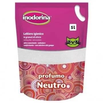 Inodorina Bag Gel Sílice Arena para Gatos Perfume Neutro 2