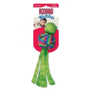 KONG Juguete mordedor para perros Wubba Weaves 3