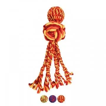 KONG Juguete mordedor Wubba Weaves W/Rope 2