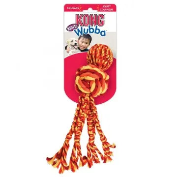 KONG Juguete mordedor Wubba Weaves W/Rope 3