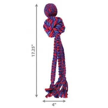 KONG Juguete mordedor Wubba Weaves W/Rope 4
