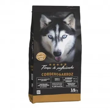 Tiempo de Profesionales Cordero y Arroz - 15 Kg 2