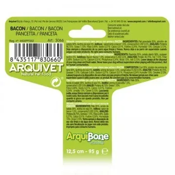 Arquivet Hueso para perros Arquibone sabor Bacon 3