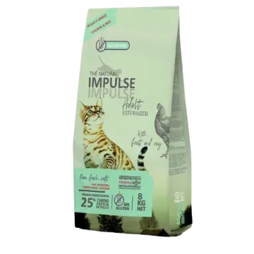 The Natural Impulse Cat Sterilized - Pack 2 x 8 Kg 2