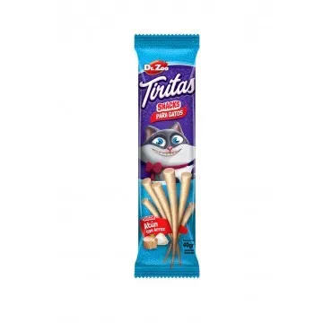 Tiritas Dr.Zoo para gatos 40gr - Atún con arroz