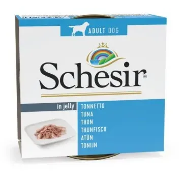 Schesir Lata Perro de Atún en gelatina 150 gr 2