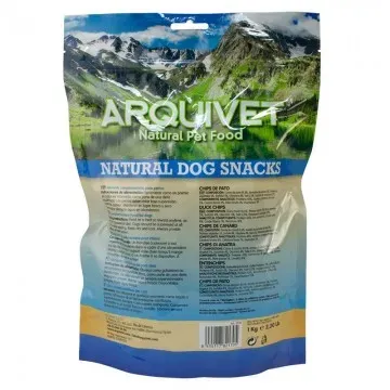 Arquivet Snack para Perros Chips de Pato - 100 gr 3