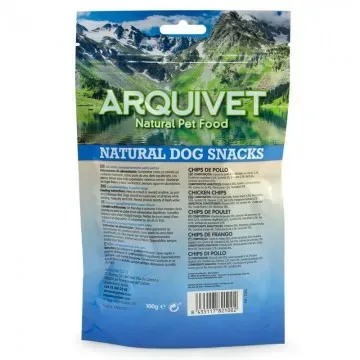 Arquivet Snack para Perros Chips de Pollo - 100 gr 4