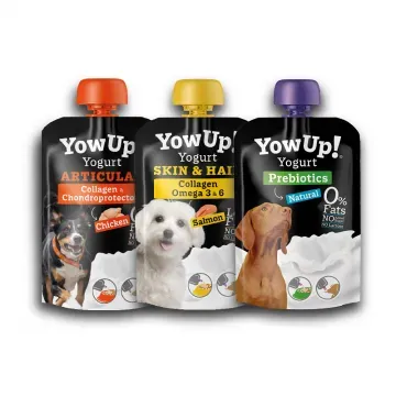 YowUp! Mix. Pack con 3 Yogures Naturales para Perros 115gr 2