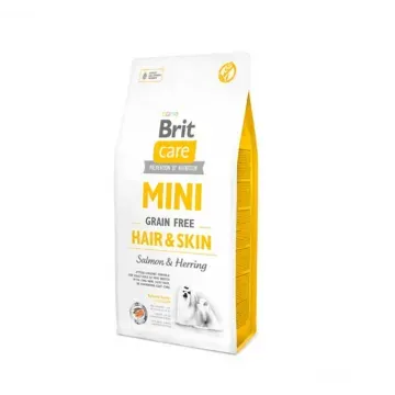 Brit Care Mini Grain Free Hair & Skin Salmón y Arenque - 7 Kg