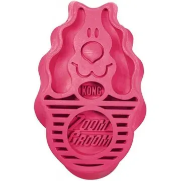 KONG Cepillo de Goma Perros Zoom Groom 3