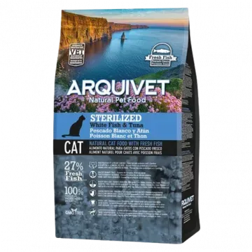 Arquivet Cat Sterilized White Fish & Tuna - 1,5 Kg