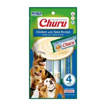 Churu Dog Receta de Pollo con Atún - 4 x 14gr