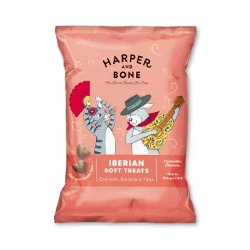 Harper and Bone Iberian Soft Treats 90 gr - Salmón Y Atún 2