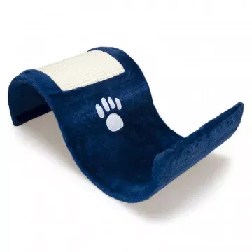 Arquivet Rascador gatos con forma de Ola Azul 4
