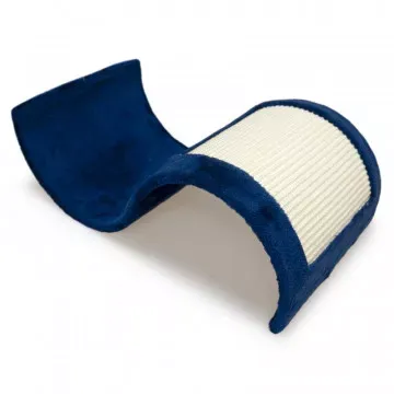 Arquivet Rascador gatos con forma de Ola Azul 5