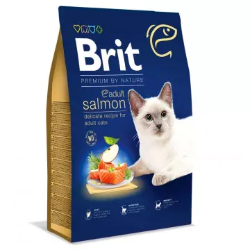 Brit Premium By Nature Cat Sterilized Salmón - 8 kg