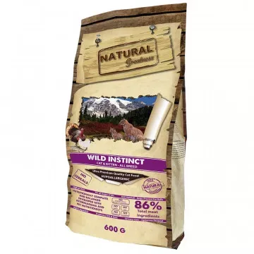 Natural Greatness Cat Wild Instinct & Kitten All Breed - 600 Gr